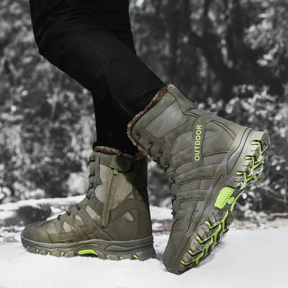 Plush Warm Snow Boots for Men